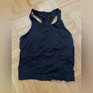 lululemon athletica Black Tank Top